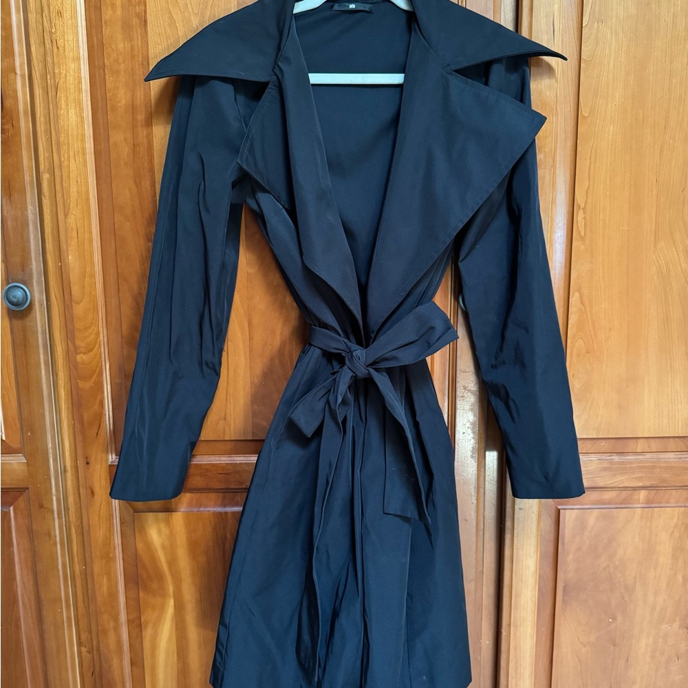 Jarbo Black Trench Coat